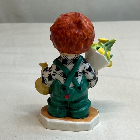 Goebel Redheads Red Head Good News Figurine W. Germany - Picture 3 of 8